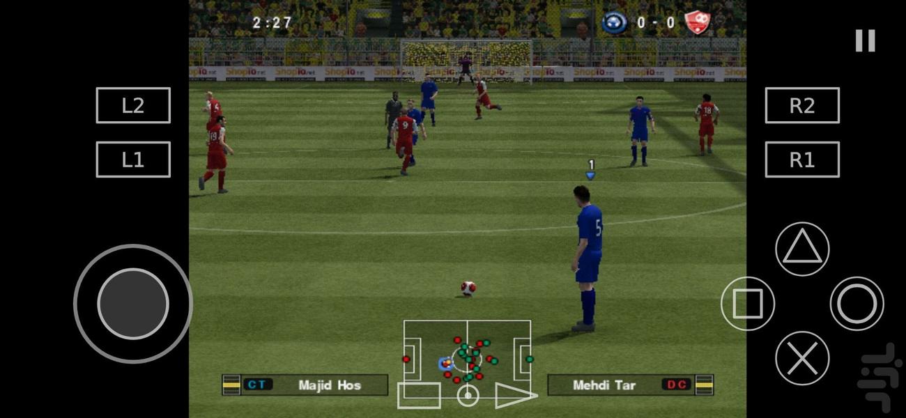 World Cup 2018 football game - Gameplay image of android game