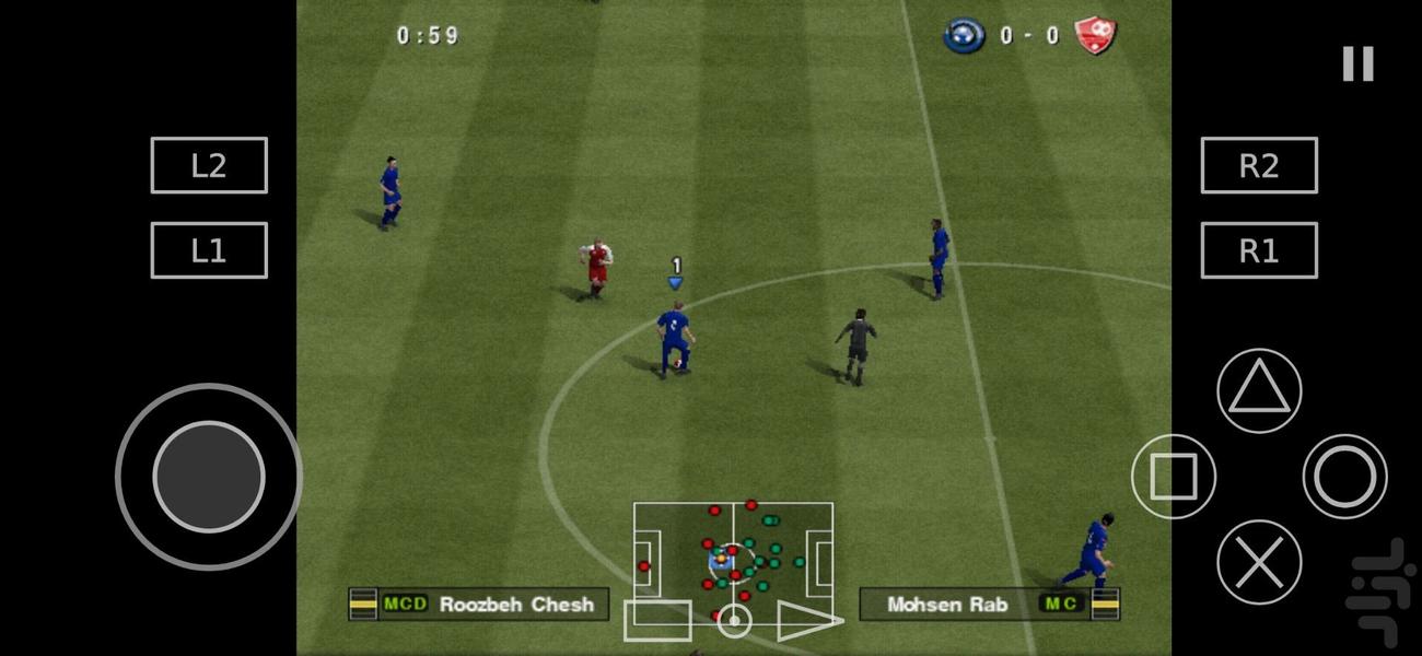 World Cup 2018 football game - Gameplay image of android game