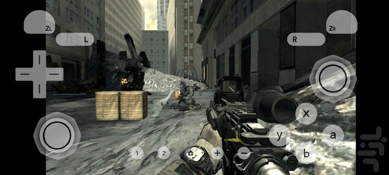 بازی کالاف دیوتی3 - Gameplay image of android game