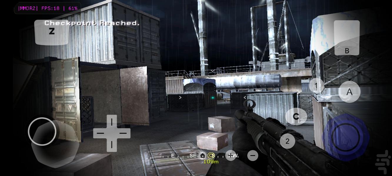 بازی کالاف دیوتی4(مدرن وارفار) - Gameplay image of android game