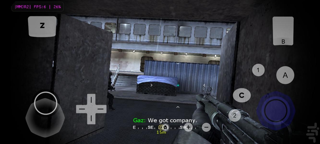 بازی کالاف دیوتی4(مدرن وارفار) - Gameplay image of android game