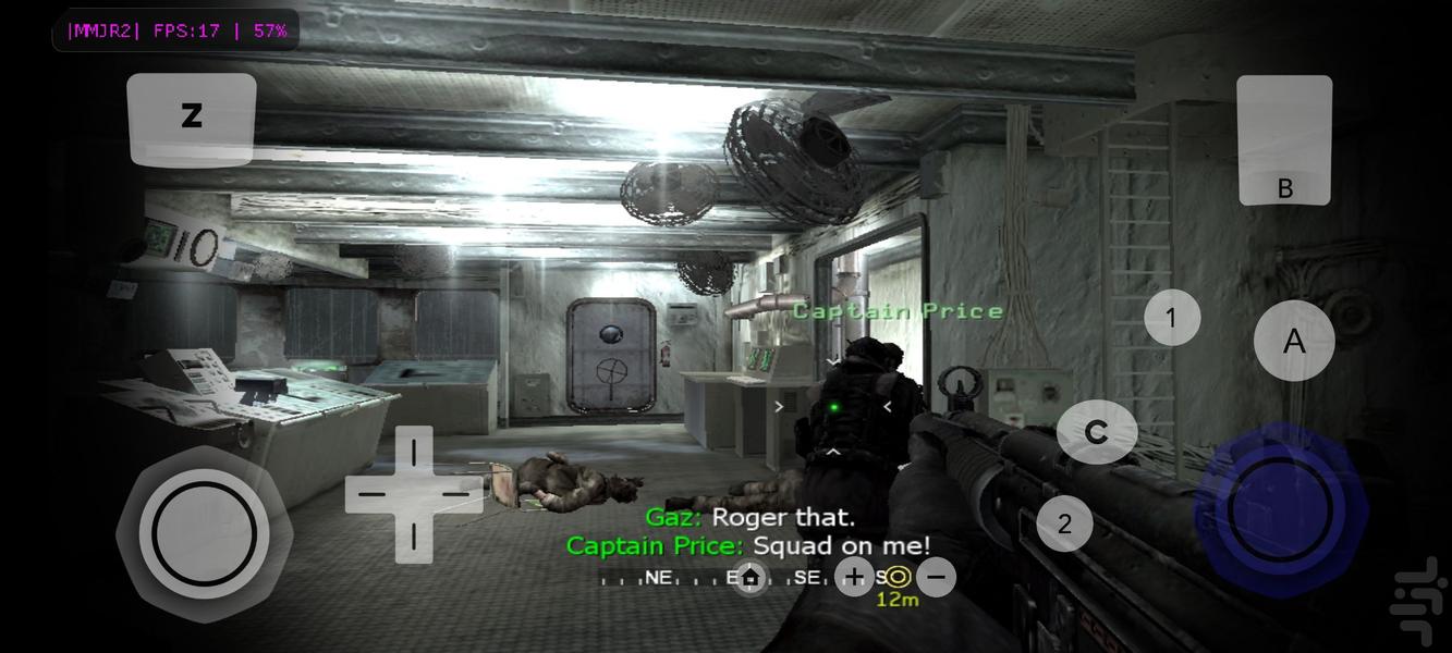 بازی کالاف دیوتی4(مدرن وارفار) - Gameplay image of android game