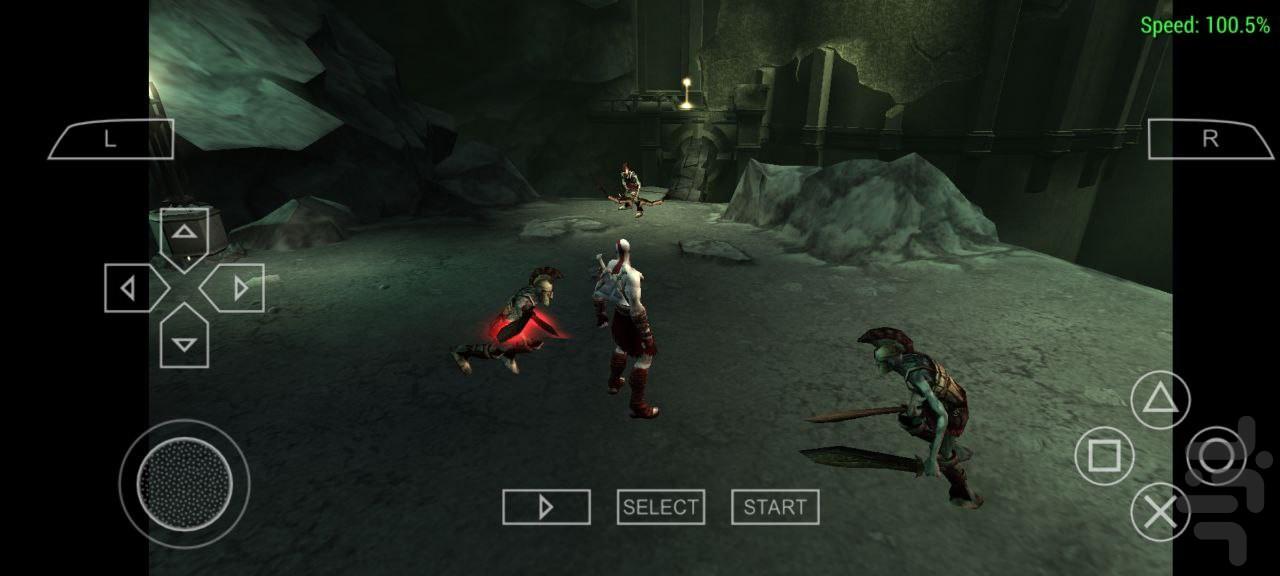 بازی خدای جنگ (زنجیرهای المپوس) - Gameplay image of android game