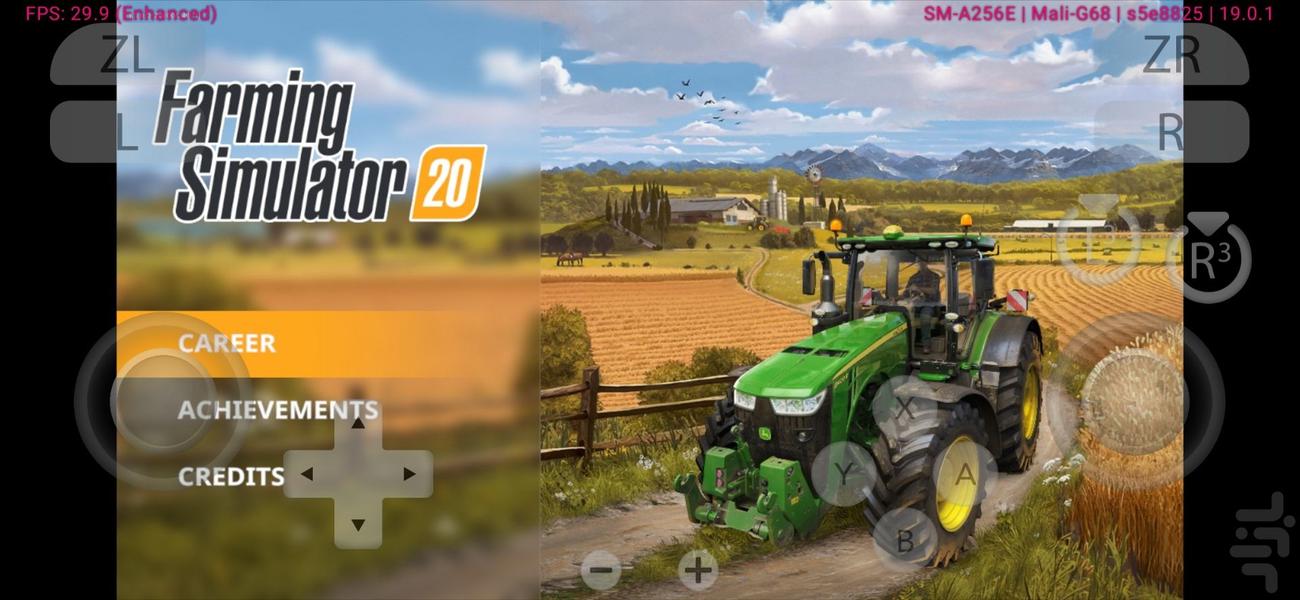 بازی شبیه ساز کشاورزی۲۰ - عکس بازی موبایلی اندروید