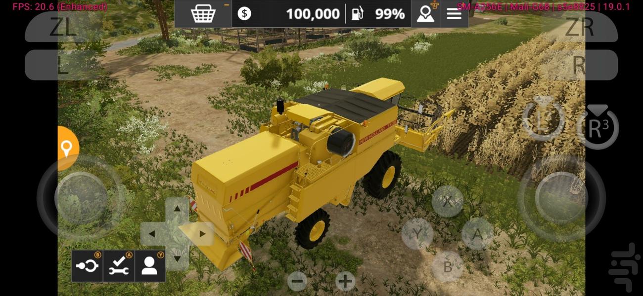 بازی شبیه ساز کشاورزی۲۰ - عکس بازی موبایلی اندروید