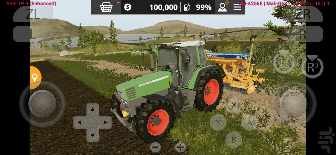 بازی شبیه ساز کشاورزی۲۰ - عکس بازی موبایلی اندروید