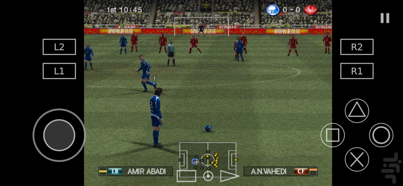 بازی لیگ برتر88-87 - Gameplay image of android game