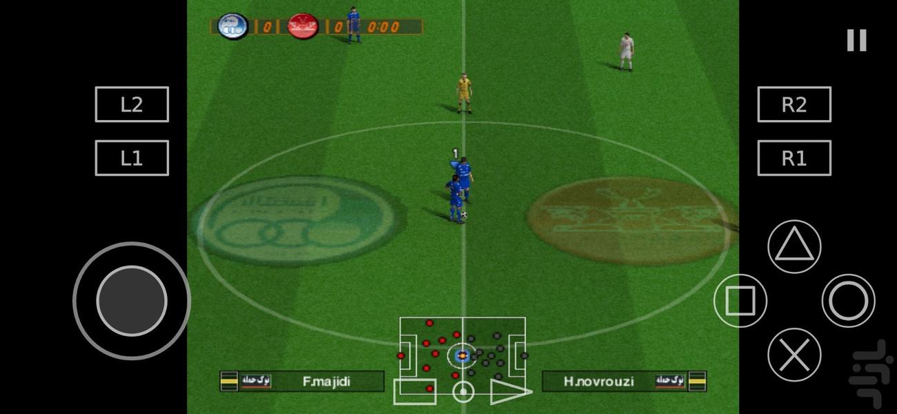 بازی لیگ برتر89-88گزارش فارسی - Gameplay image of android game