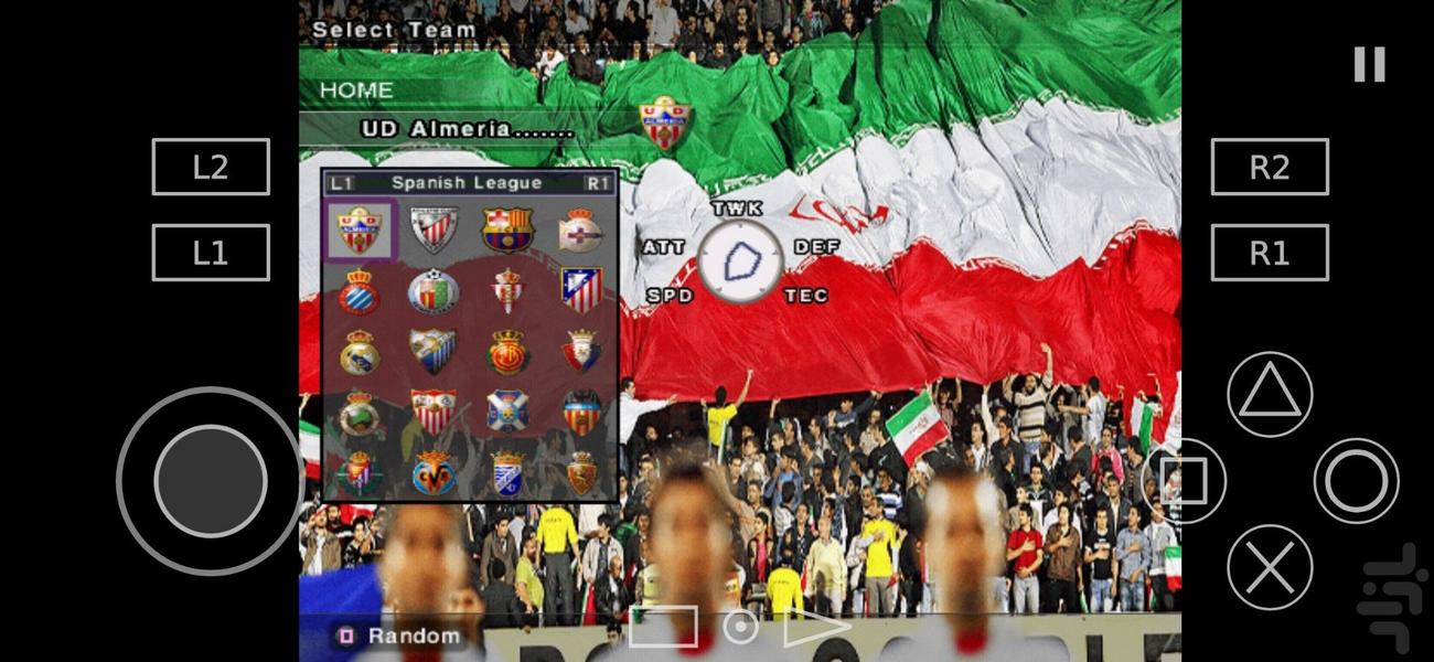 بازی لیگ برتر89-88گزارش فارسی - Gameplay image of android game