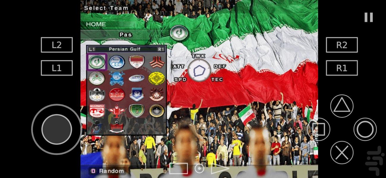 بازی لیگ برتر89-88گزارش فارسی - Gameplay image of android game