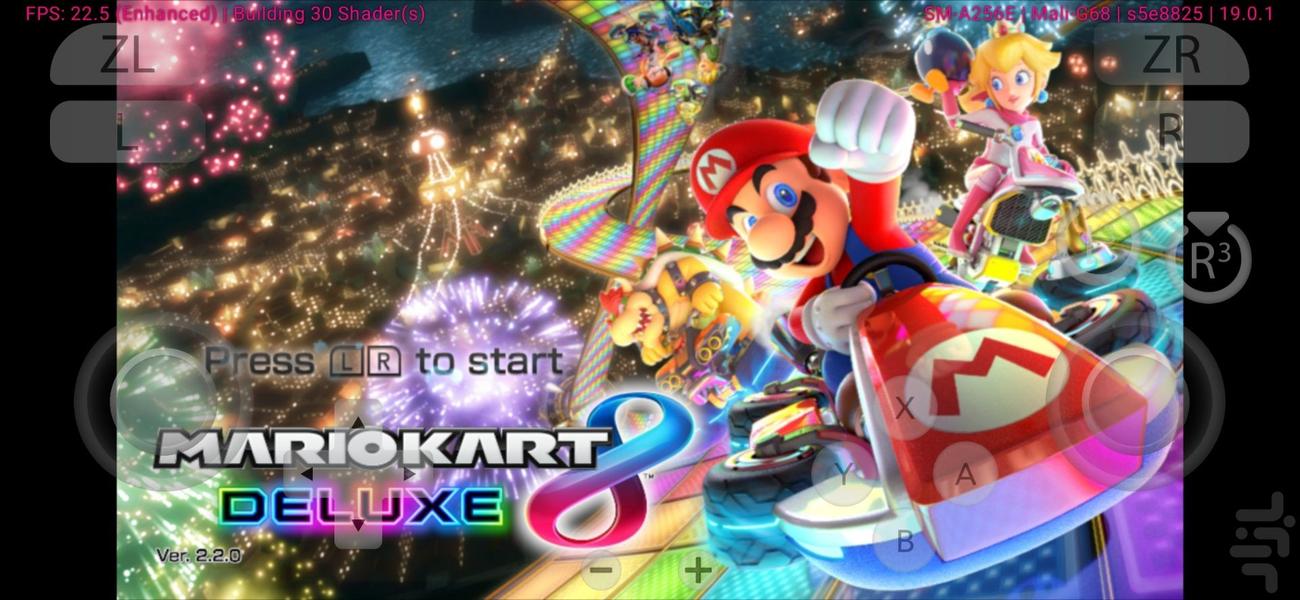 شبیه ساز ماریو کارت دلوکس8 - Gameplay image of android game