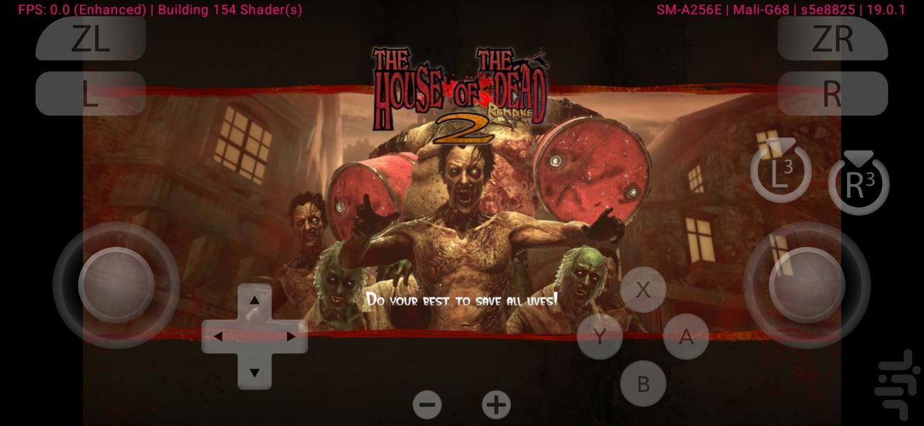 بازی خانه مردگان2 ریمیک - Gameplay image of android game