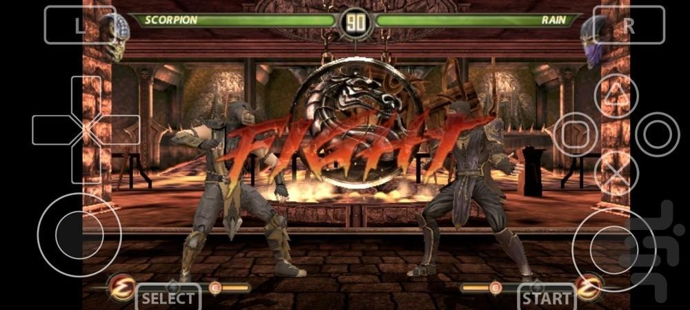 شبیه ساز مورتال کمبت۹ - Gameplay image of android game