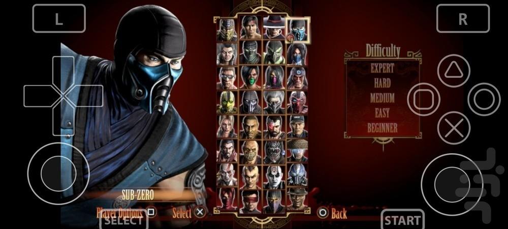 شبیه ساز مورتال کمبت۹ - Gameplay image of android game