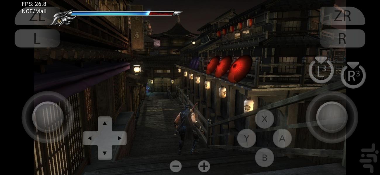 بازی نینجا گیدن2 - Gameplay image of android game