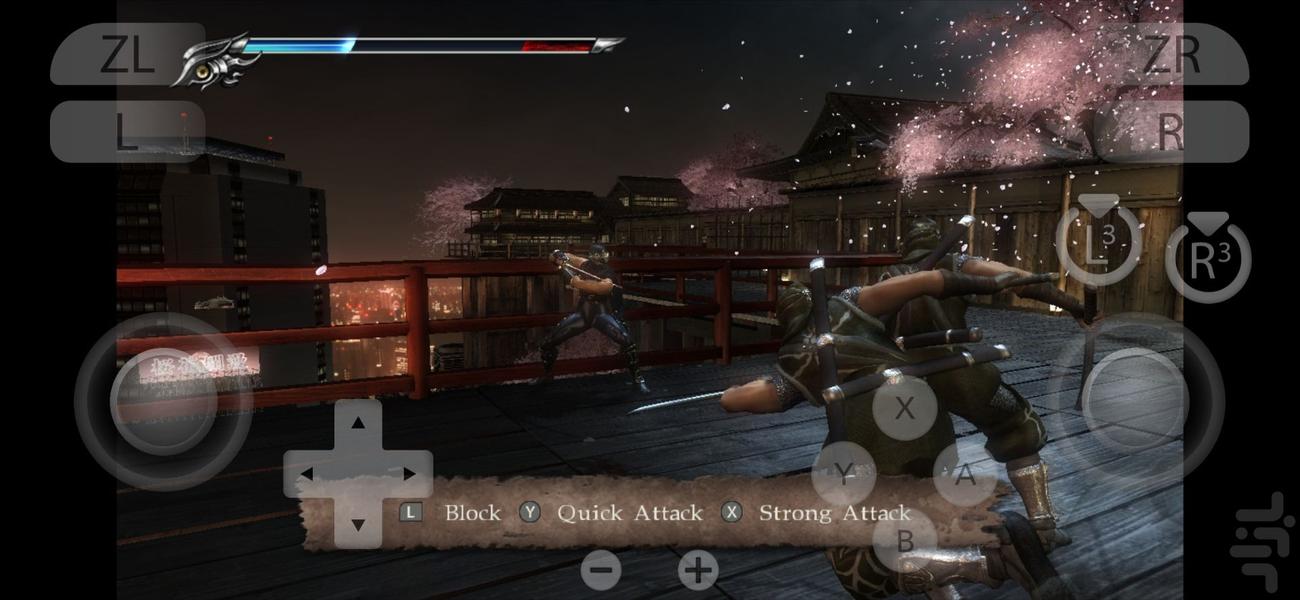 بازی نینجا گیدن2 - Gameplay image of android game