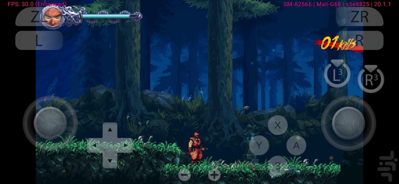 بازی نینجا گیدن(خشمگین) - عکس بازی موبایلی اندروید