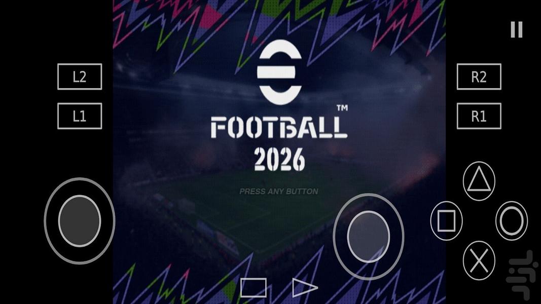 بازی فوتبال 26efootball غیر رسمی - Gameplay image of android game
