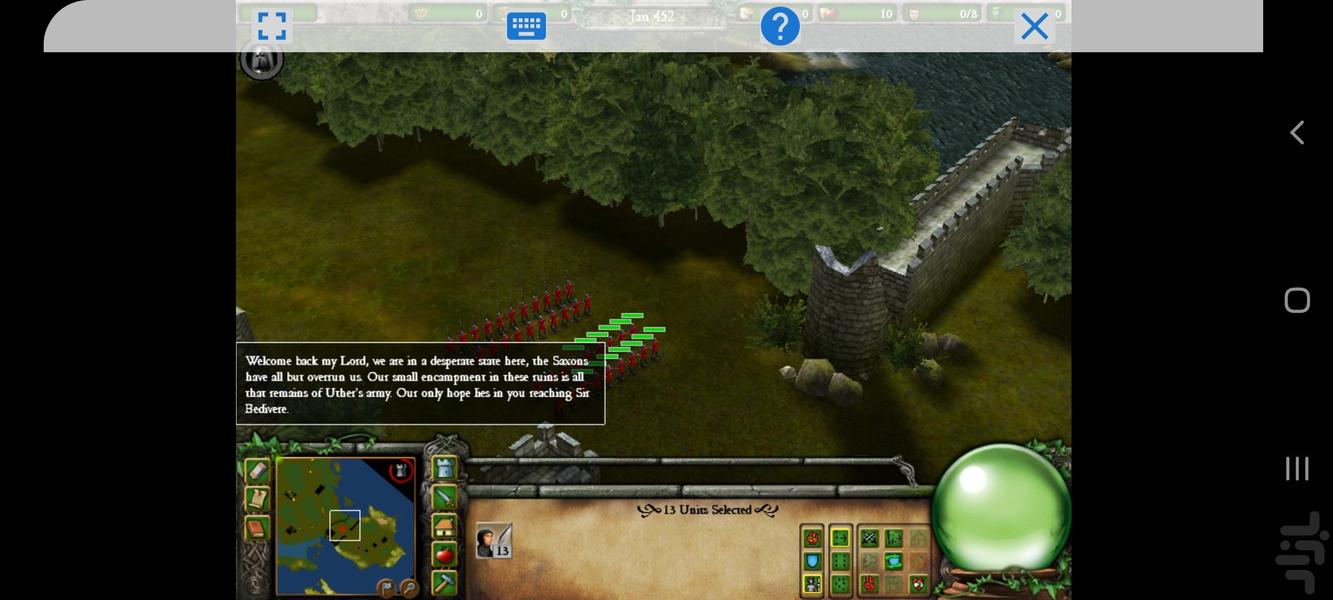 بازی جنگ های صلیبی3 - Gameplay image of android game