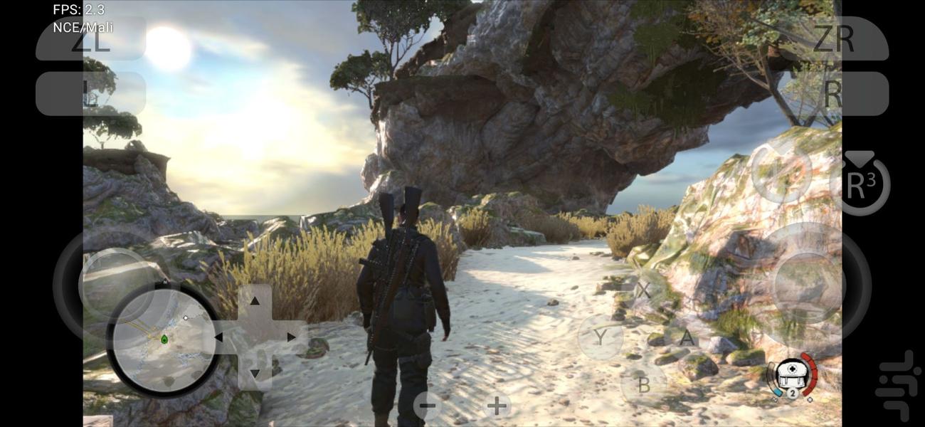 بازی اسنایپر4 - Gameplay image of android game