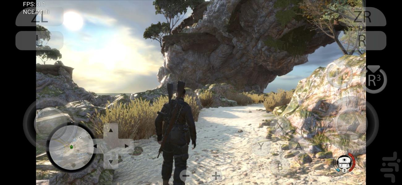 بازی اسنایپر4 - Gameplay image of android game