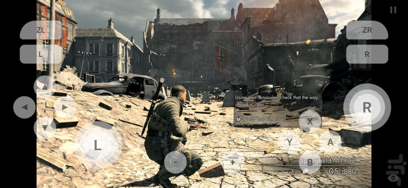 بازی اسنایپر2 - Gameplay image of android game