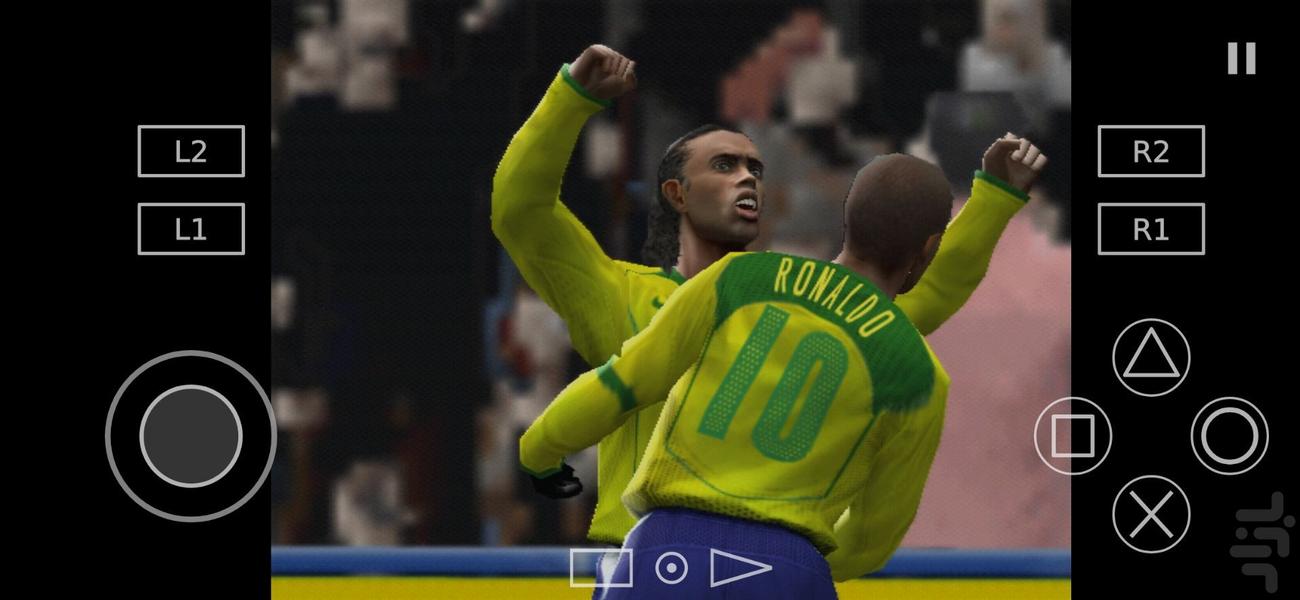 بازی فوتبال وی2006 - Gameplay image of android game