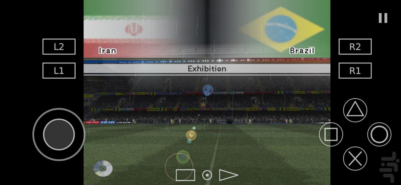 بازی فوتبال وی2006 - Gameplay image of android game