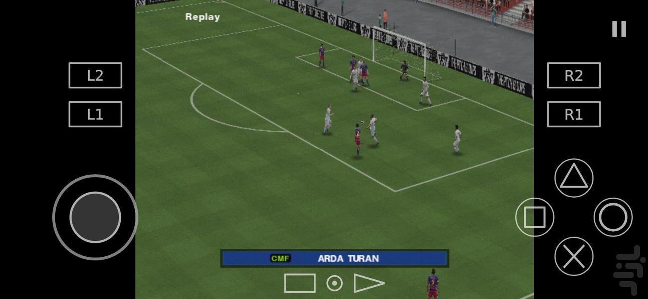 بازی یورو2016 - Gameplay image of android game