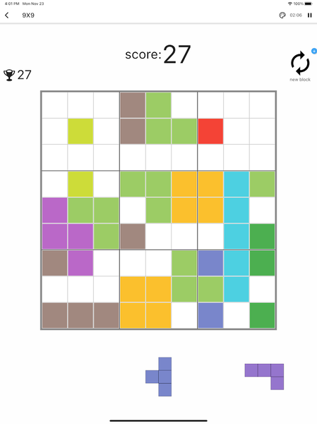 Blockdoku - Sudoku + Block - عکس بازی موبایلی اندروید