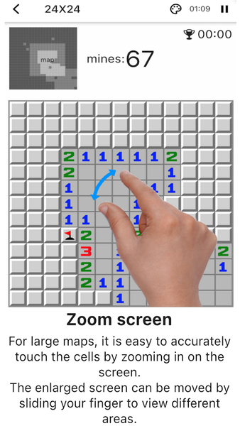 Minesweeper - Classic Game - عکس بازی موبایلی اندروید