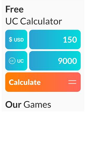 Free UC Updated Season ۱۵ Calculator - عکس برنامه موبایلی اندروید