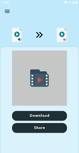 Mute Video Remove Audio - عکس برنامه موبایلی اندروید