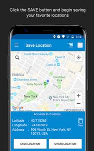 Save Location GPS - عکس برنامه موبایلی اندروید