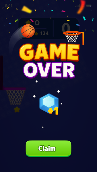 Basket Shot - Gameplay image of android game