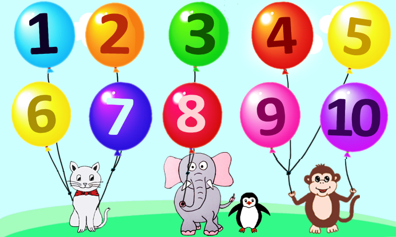 Numbers & Counting - Preschool - عکس برنامه موبایلی اندروید