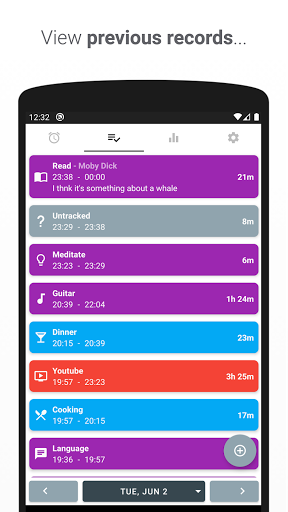 Simple Time Tracker - عکس برنامه موبایلی اندروید