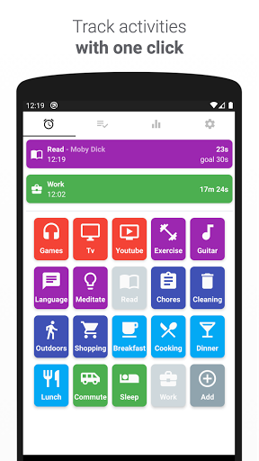 Simple Time Tracker - Image screenshot of android app