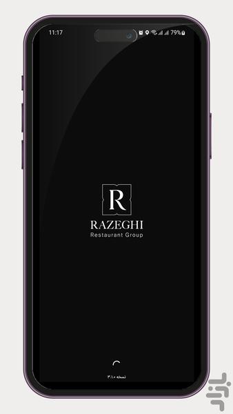 Online order of Razghi Restaurants - Image screenshot of android app