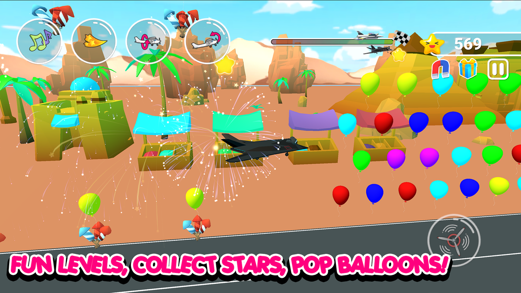 Fun Kids Planes ۲ - عکس بازی موبایلی اندروید