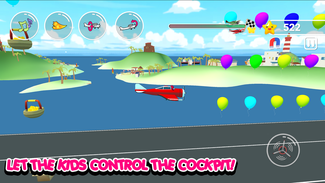 Fun Kids Planes 2 - Gameplay image of android game