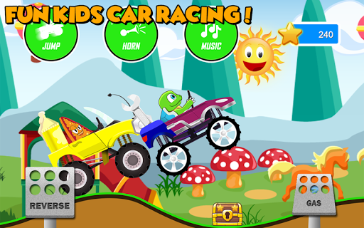 Fun Kids Car Racing Game - Gameplay image of android game