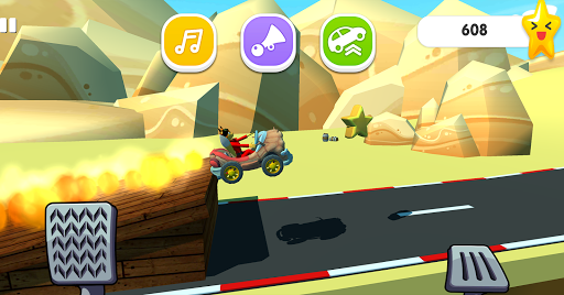 Fun Kids Cars Racing Game ۲ - عکس بازی موبایلی اندروید