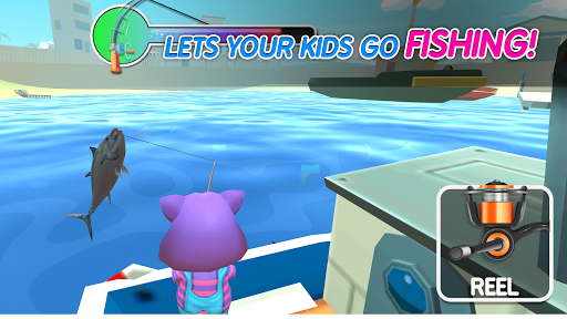 Fishing Game for Kids - Image screenshot of android app