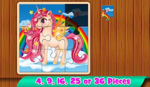 Fun Kids Jigsaw Puzzles - Gameplay image of android game
