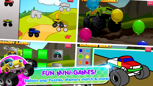 Monster Trucks Game for Kids 2 Game for Android - Download | Cafe Bazaar
