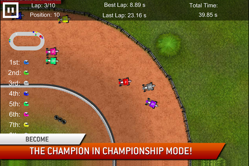Dirt Racing Sprint Car Game 2 - Gameplay image of android game