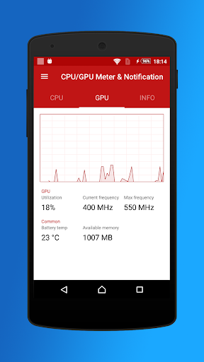 CPU/GPU/Battery Monitor & Noti - عکس برنامه موبایلی اندروید