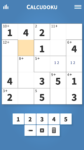 Calcudoku · Math Logic Puzzles - Gameplay image of android game