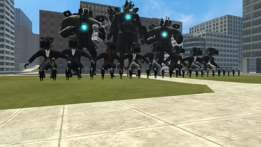 Kamera Monster Vs Head Sink - Gameplay image of android game